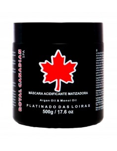 Czarna maska Royal Canadian...